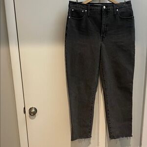 Madewell Charcoal Ankle Jeans